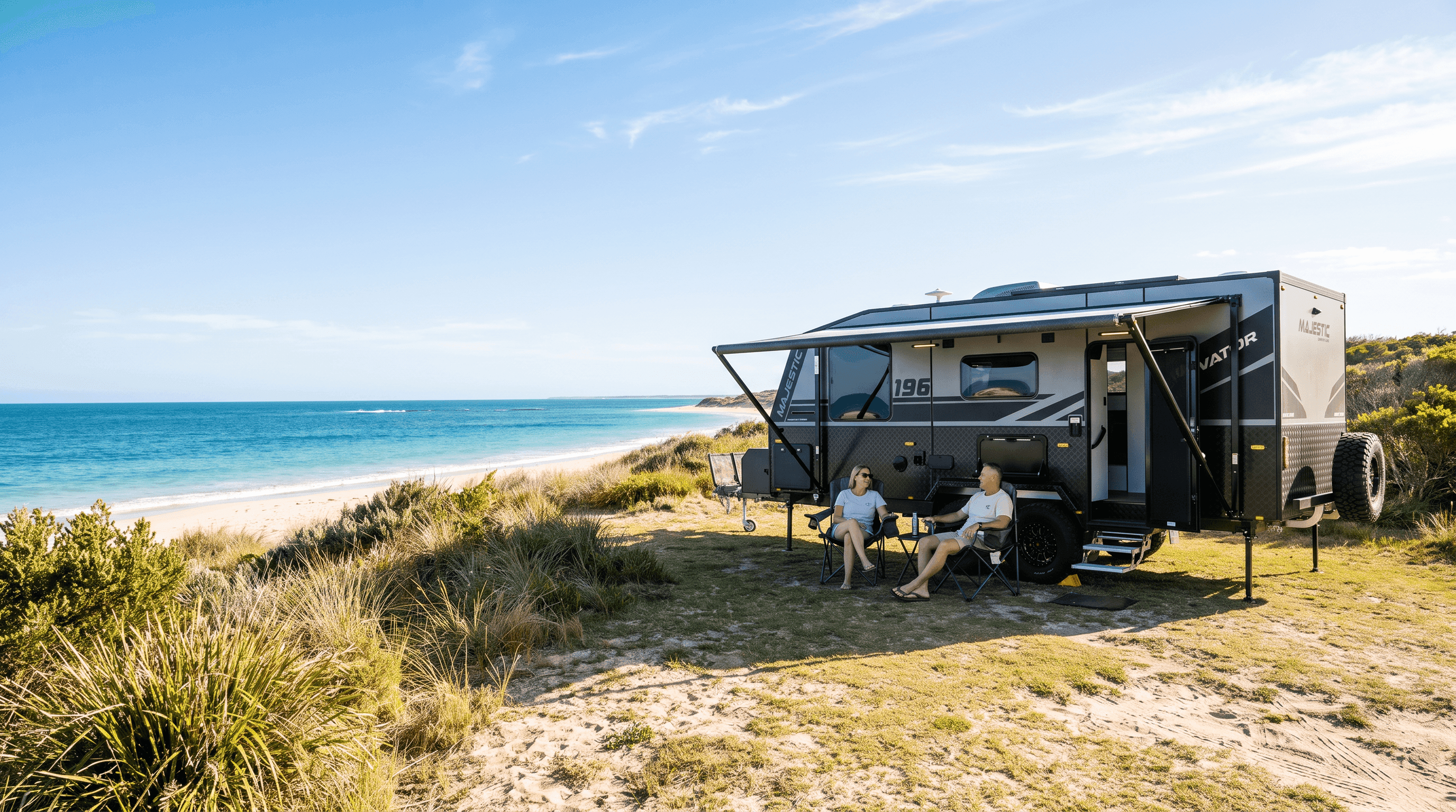 Majestic Trailblazer — Caravan of the Year campsite