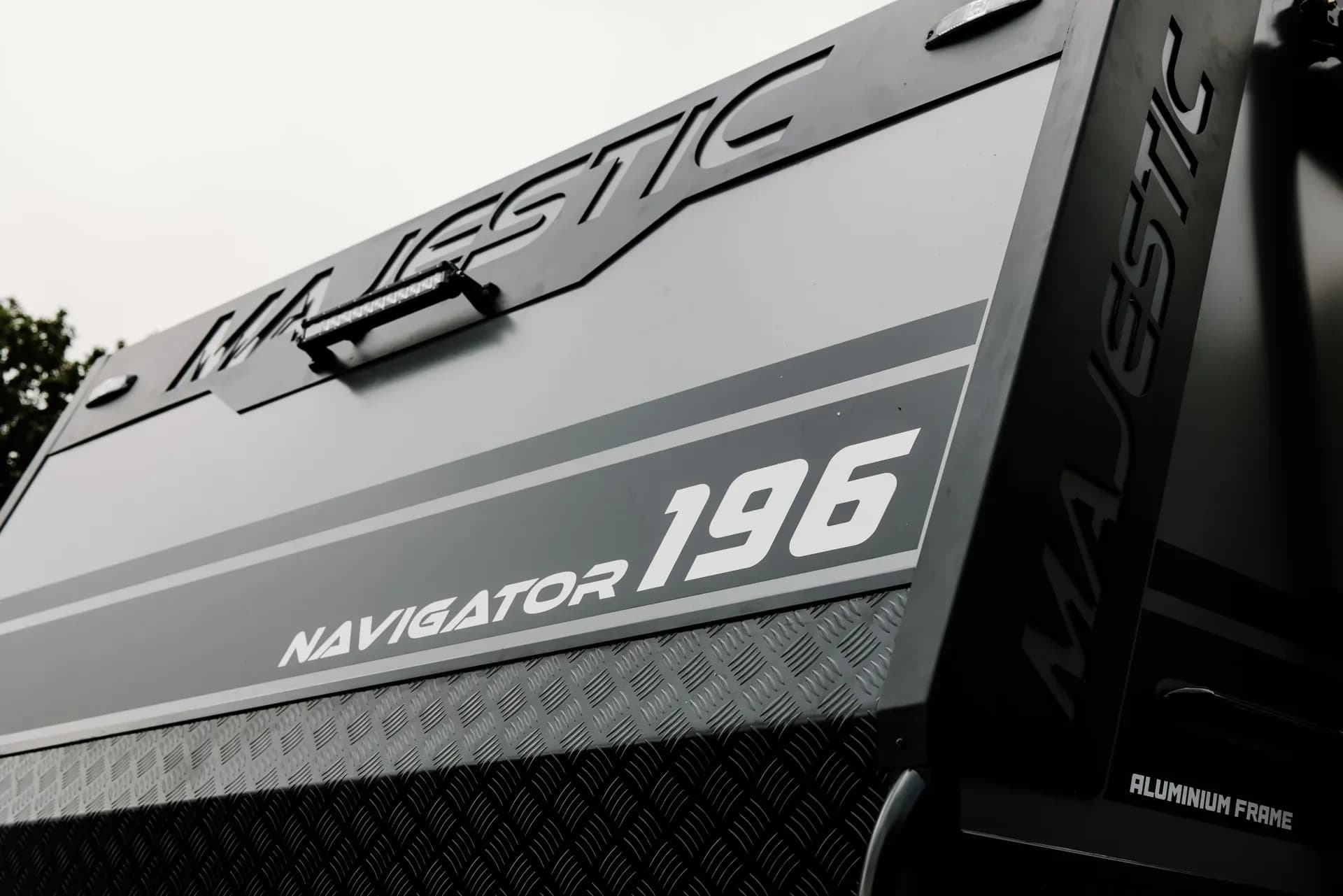 Navigator 196 front decal